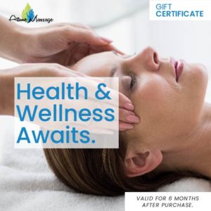 Attune Massage Therapy Gift Certificate